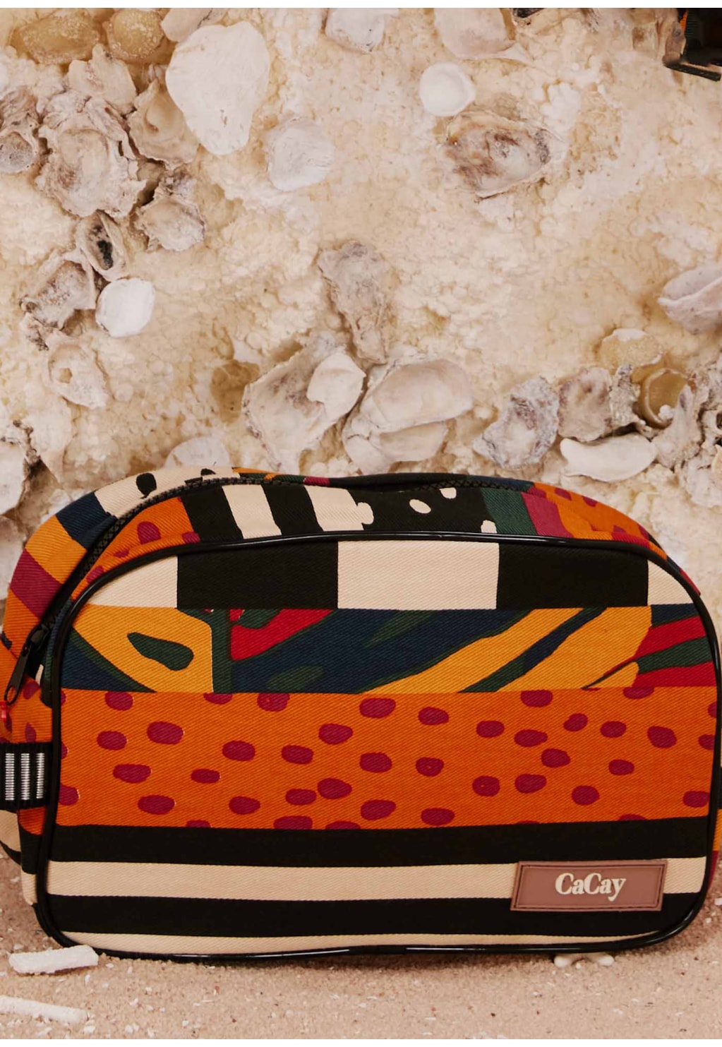 Necessaire Day By Day Estampada Terra