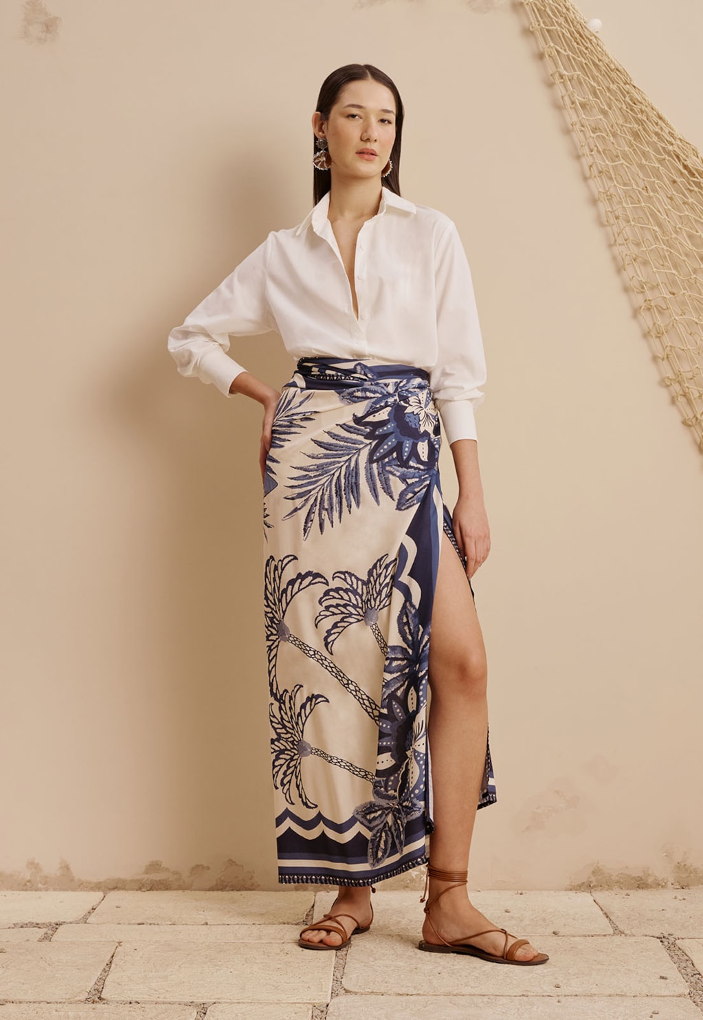 Panô Estampado Pedra dos Peixes