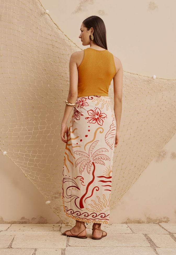 Panô Estampado Pedra dos Peixes