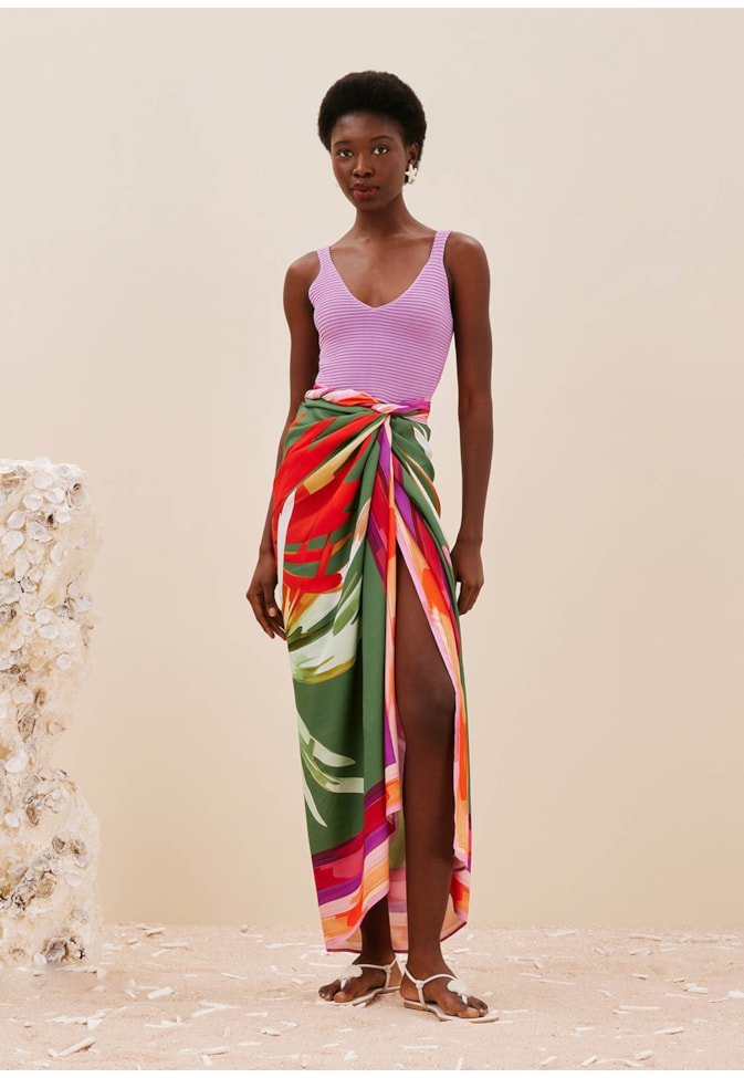 Panô Estampado Rafia