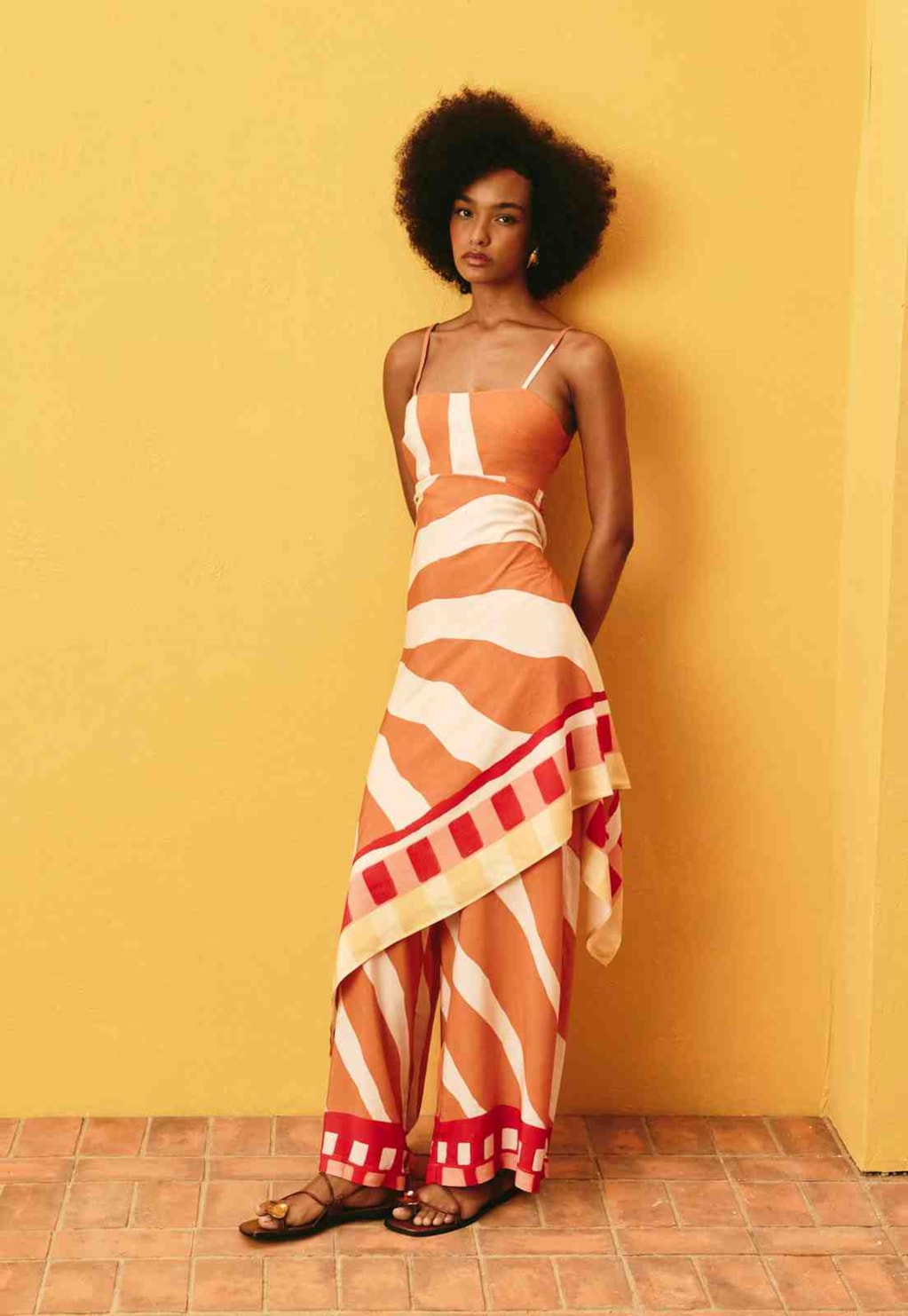 Panô Estampado Sol Poente 