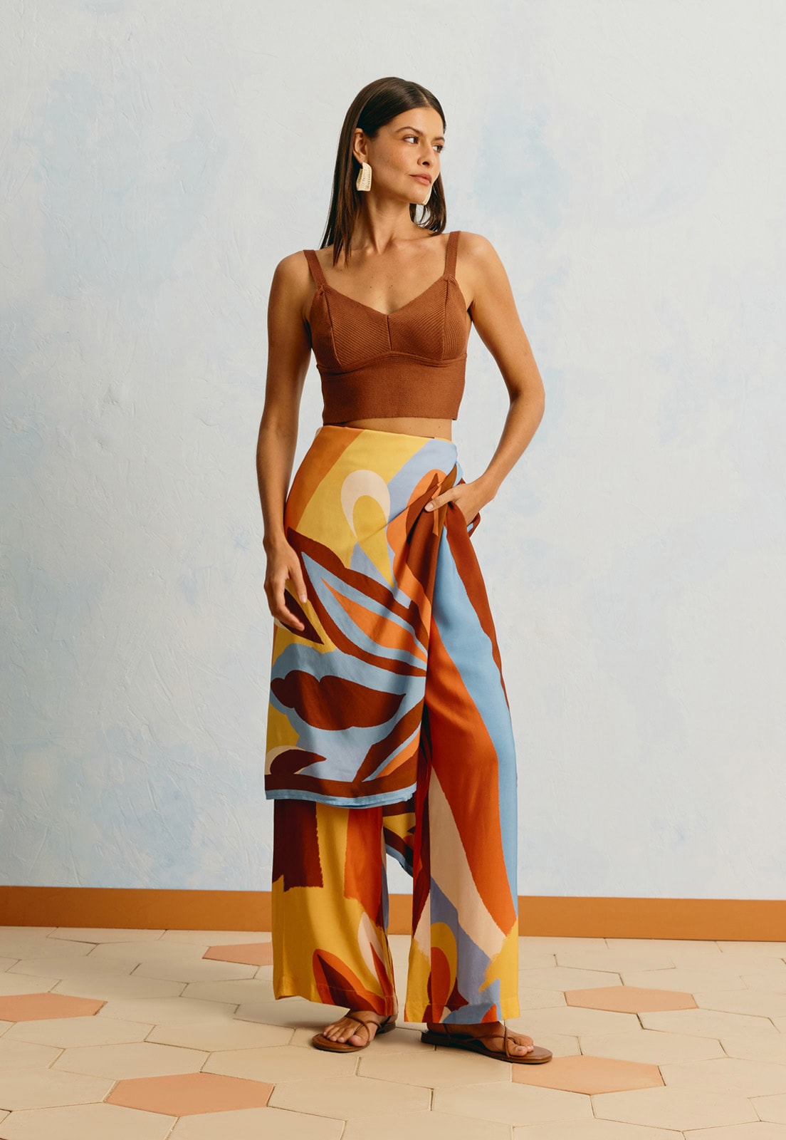 Panô Estampado Solare Vista Traseira