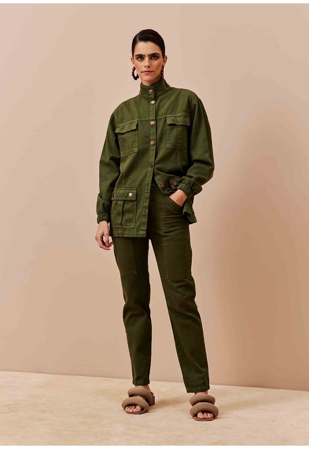 Parka Bolso Utilitário