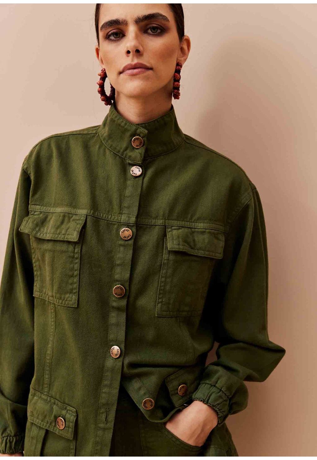 Parka Bolso Utilitário