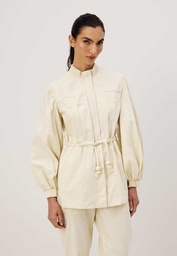 Parka Gola Franzida Vista Frontal