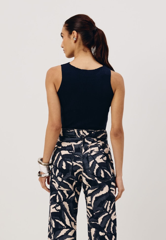 Regata Canelada Tricot