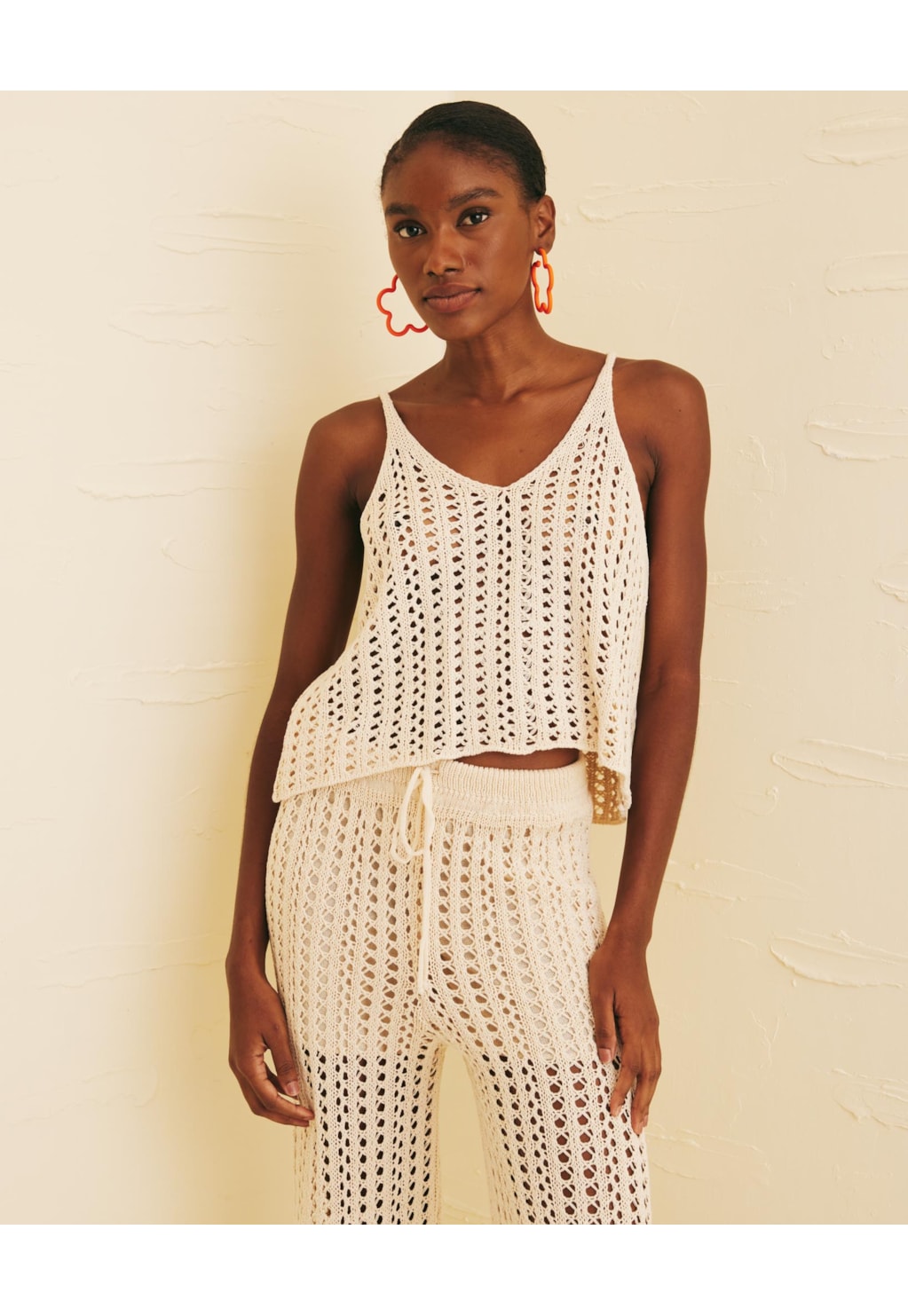 Regata Estilo Crochê