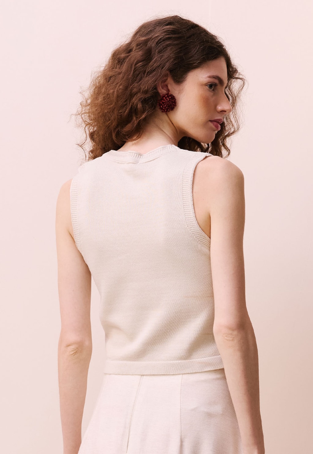 Regata Tricot Jacquard Flor