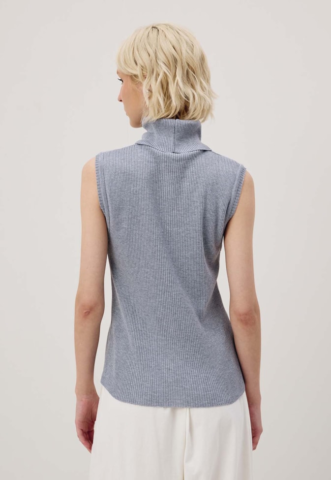 Regatinha Gola Alta Tricot