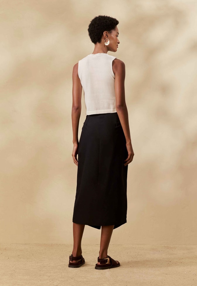 Saia Lápis Transpassada