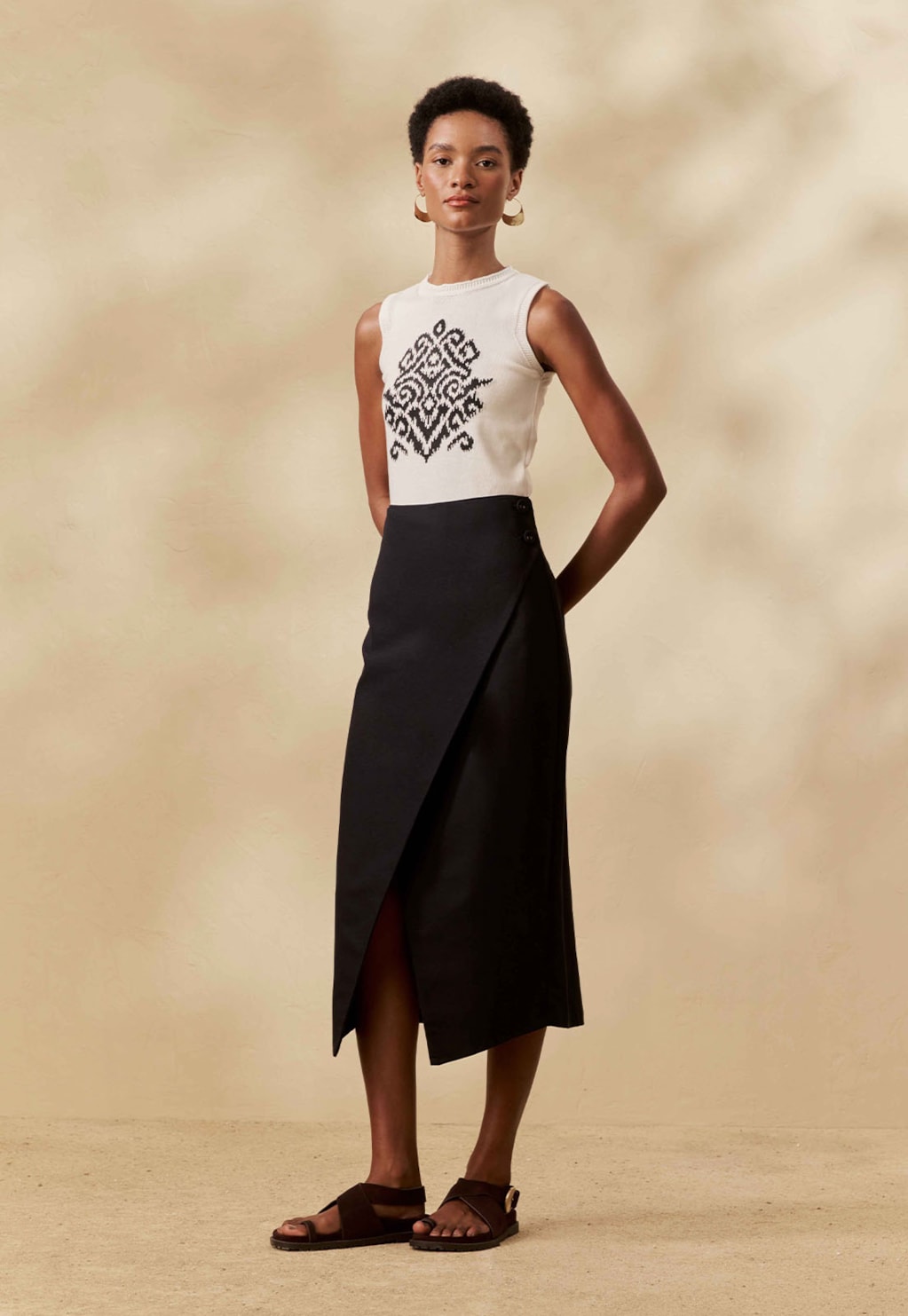 Saia Lápis Transpassada