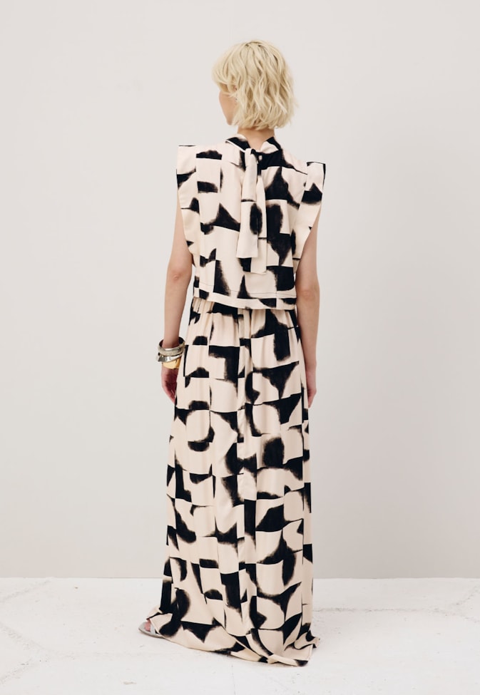 Saia Longa Estampada Aconcágua