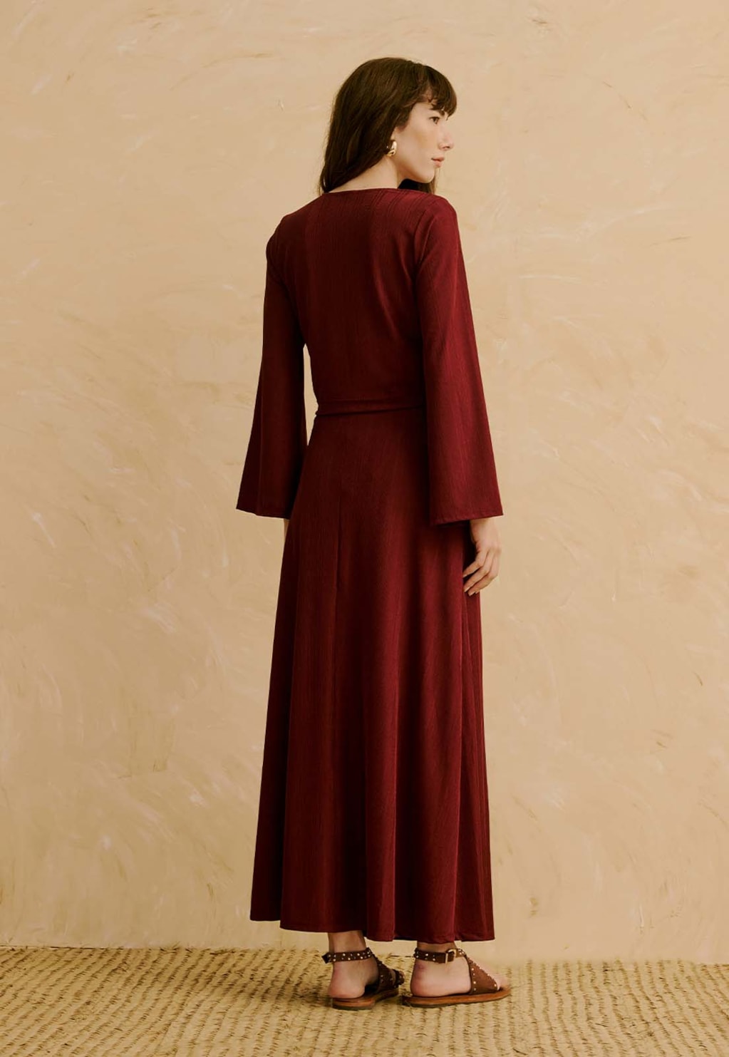 Saia Maxi Midi Canelado Brilho