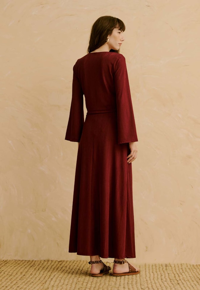 Saia Maxi Midi Canelado Brilho