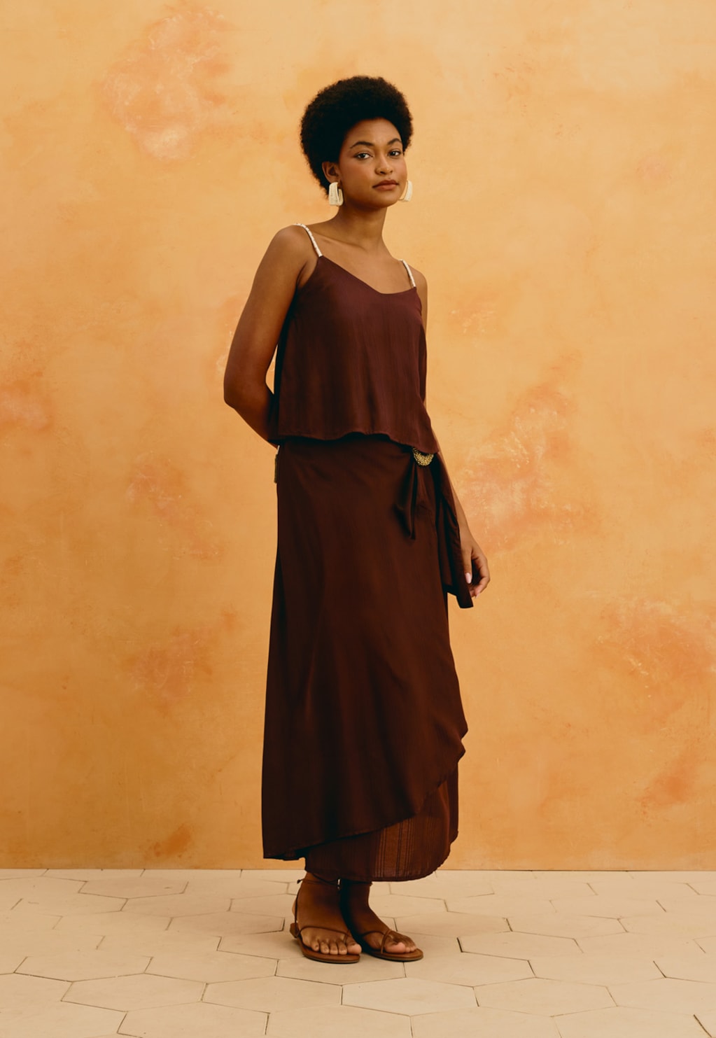 Saia Midi Lisa Fivela