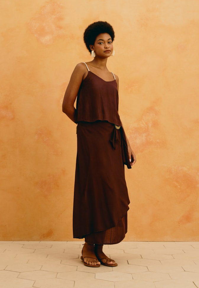 Saia Midi Lisa Fivela