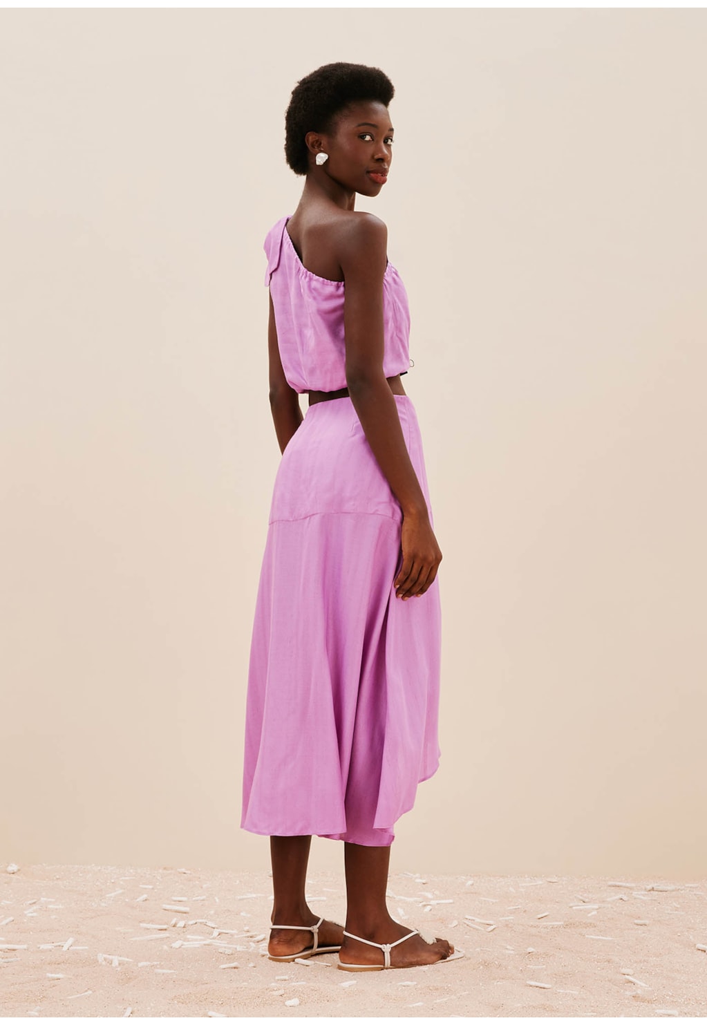 Saia Transpassada Babado