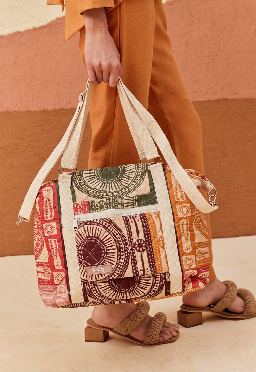 Shopper Bag Estampada Los Andes