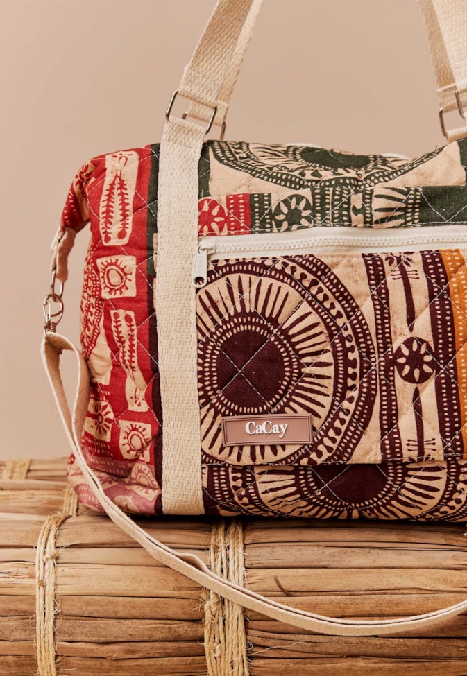 Shopper Bag Estampada Los Andes