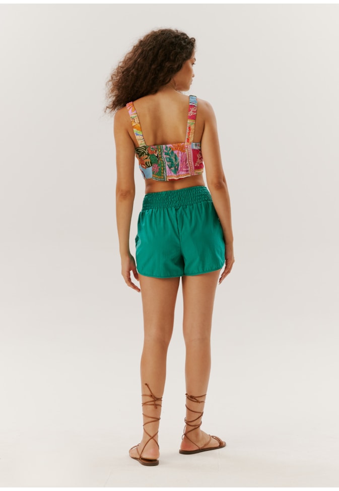 Short Cós Largo Lastex