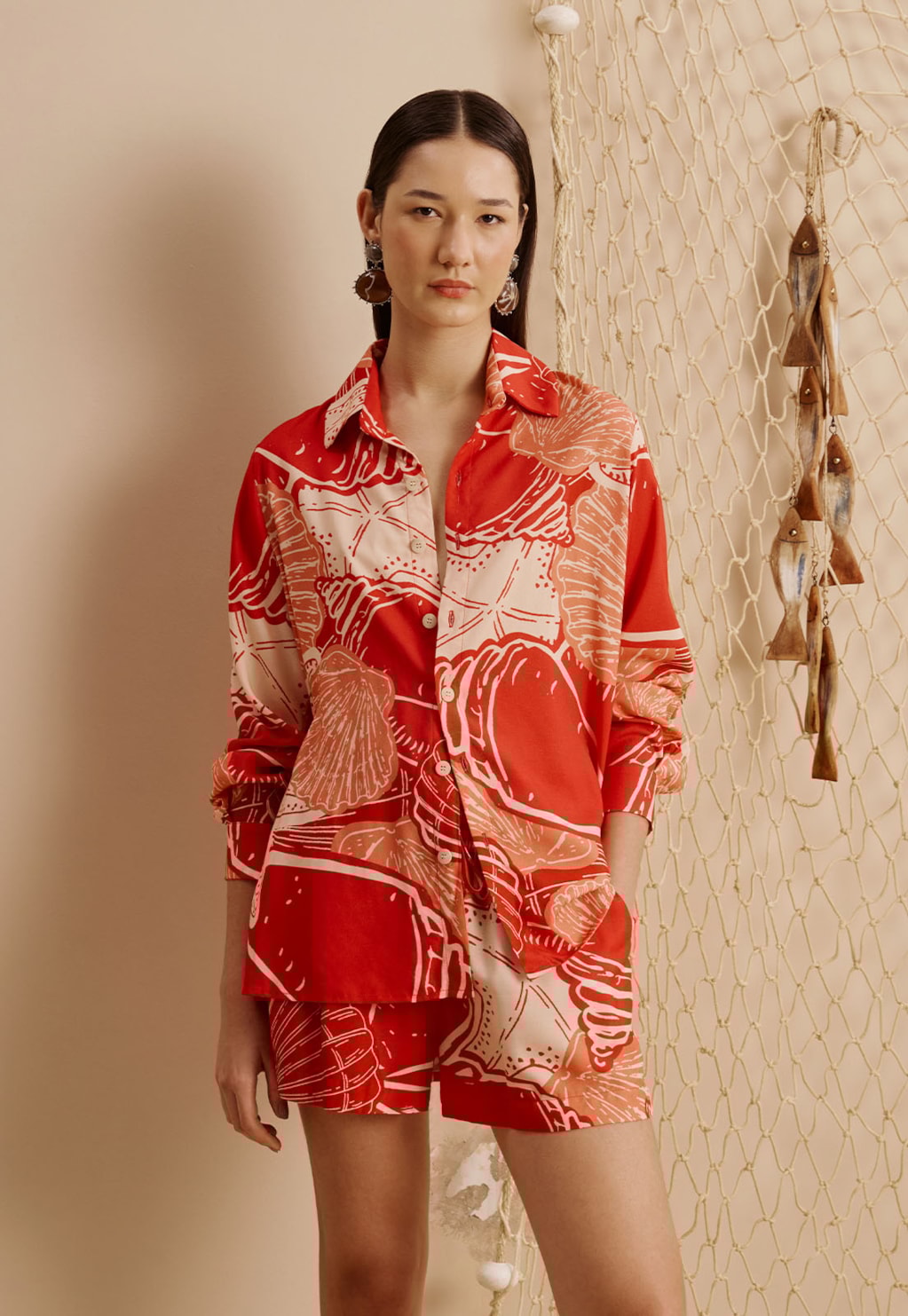 Short Estampado Concha Guajará