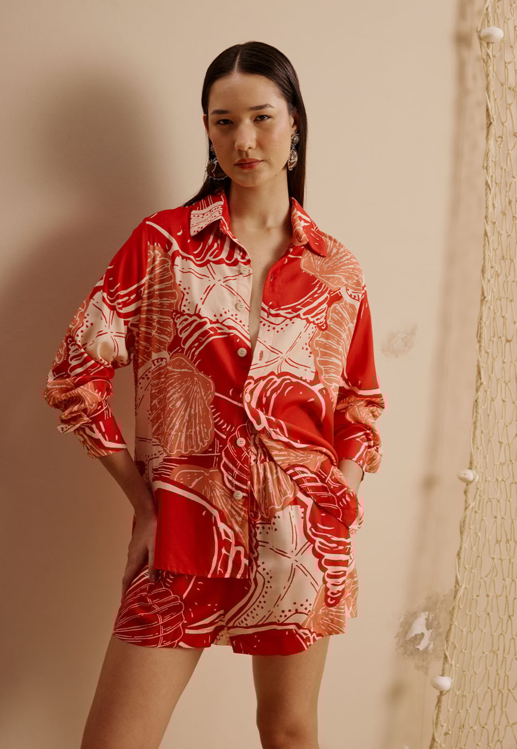 Short Estampado Concha Guajará