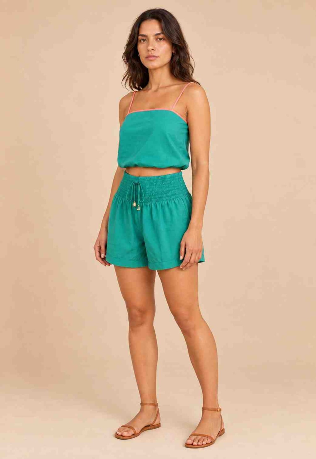 Short Liso Lastex