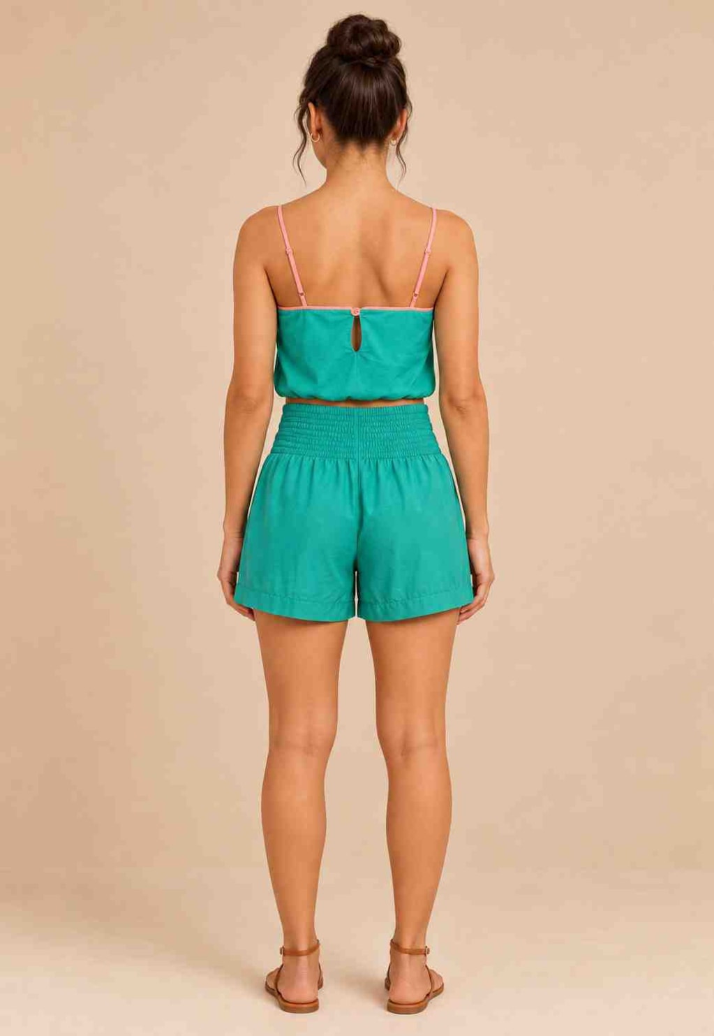 Short Liso Lastex