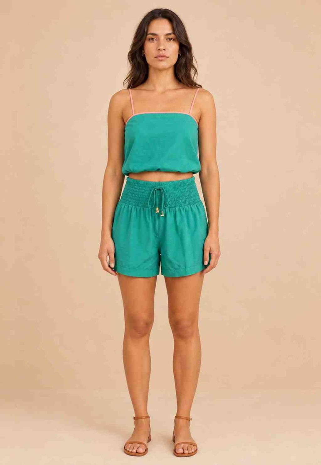 Short Liso Lastex