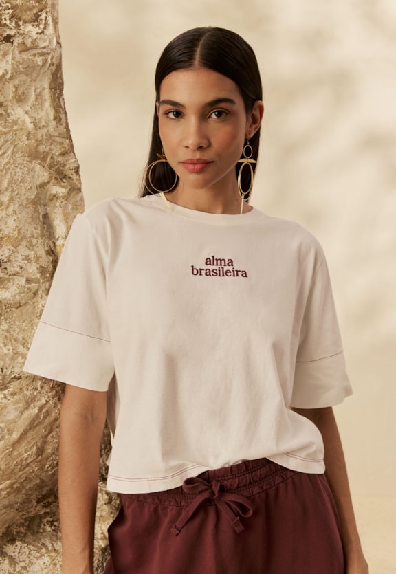 T-Shirt Alma Brasileira Vista Frontal
