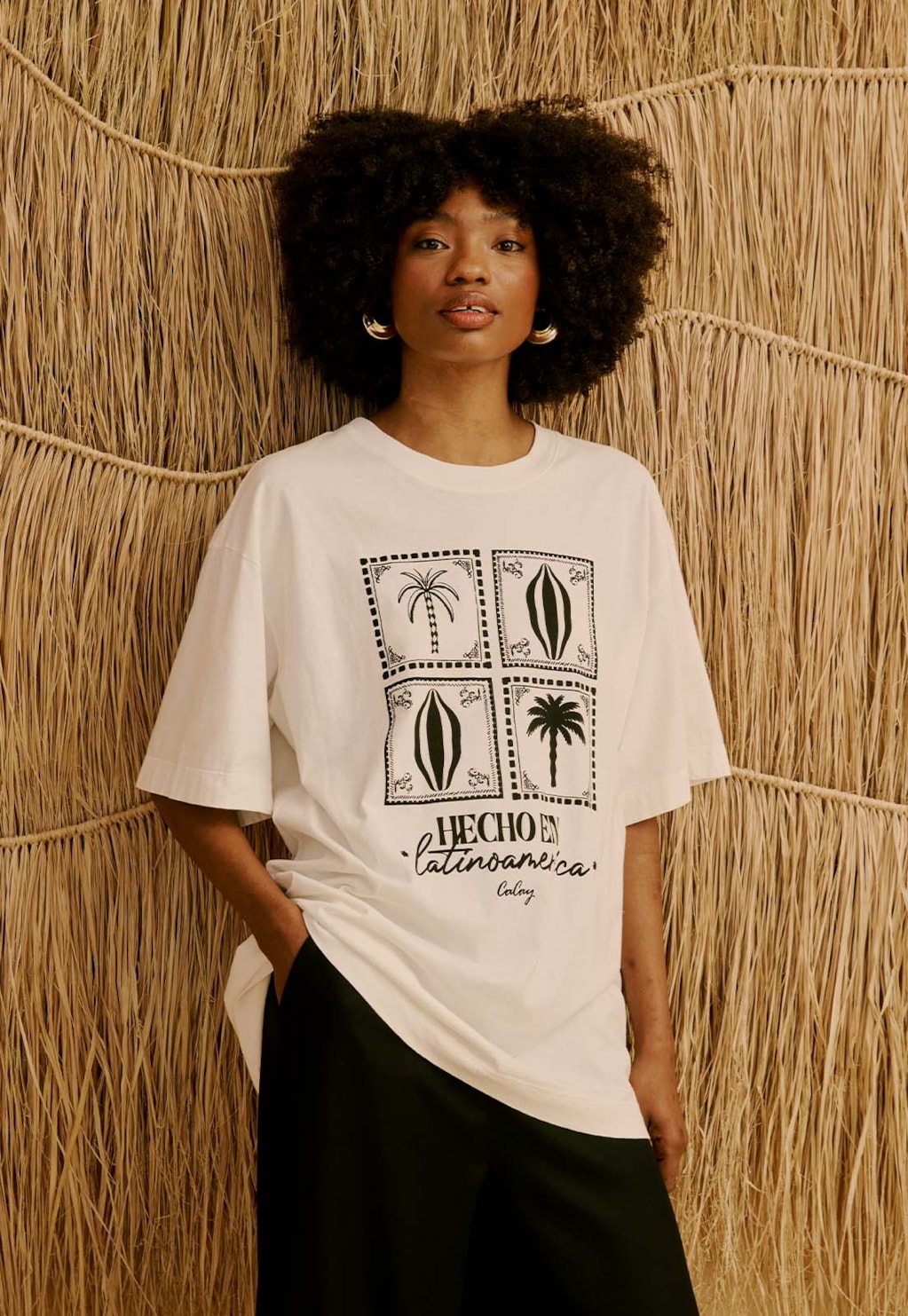 T-Shirt Cacao Palme