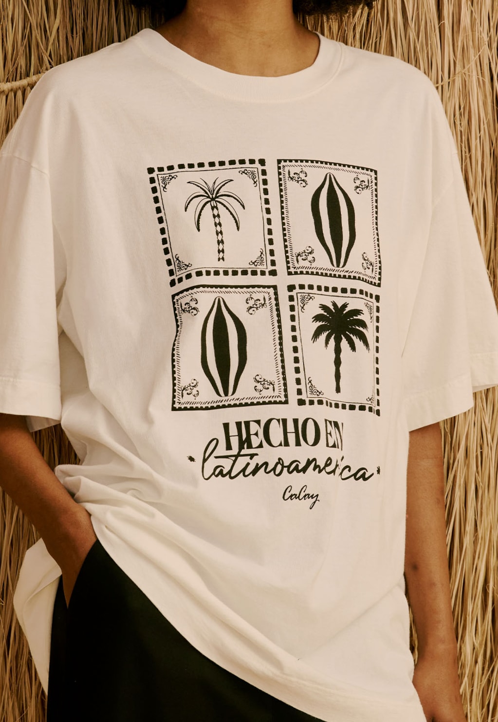 T-Shirt Cacao Palme