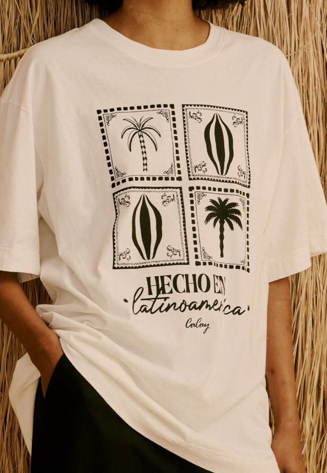T-Shirt Cacao Palme