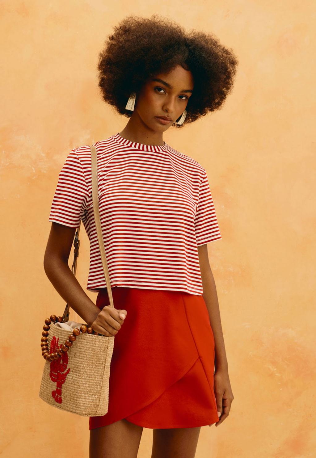 T-Shirt Cropped Listrada