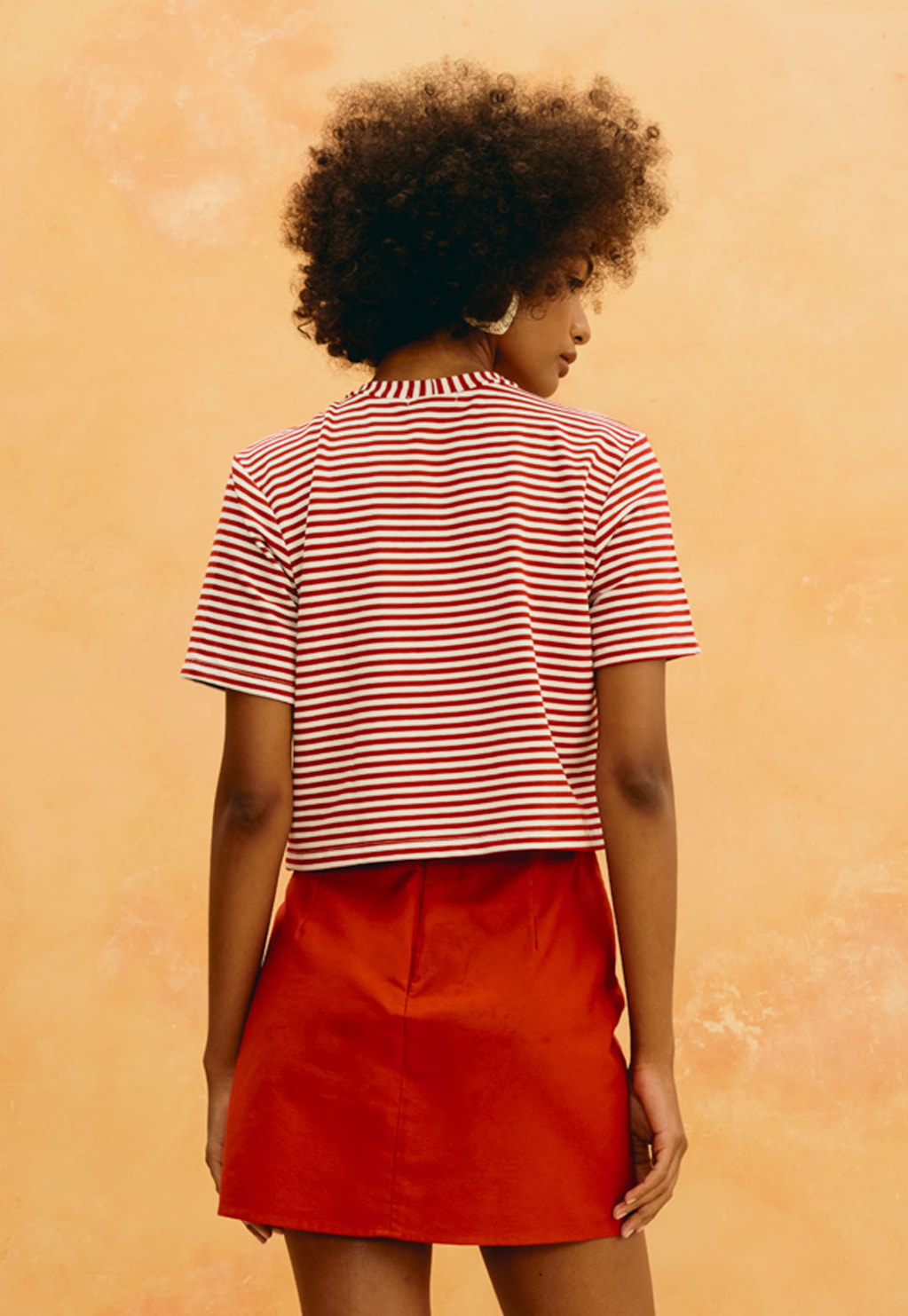 T-Shirt Cropped Listrada