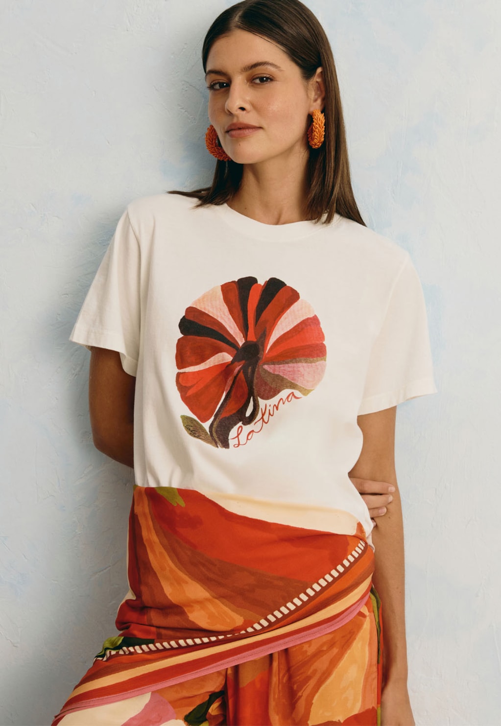 T-Shirt Flor Latina