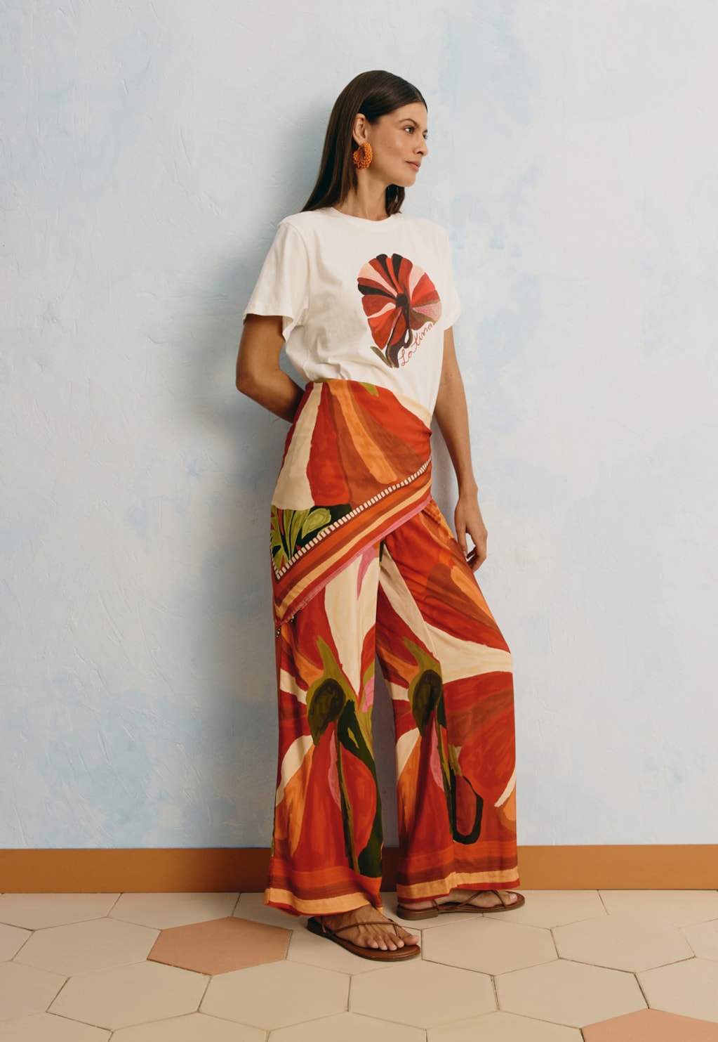 T-Shirt Flor Latina