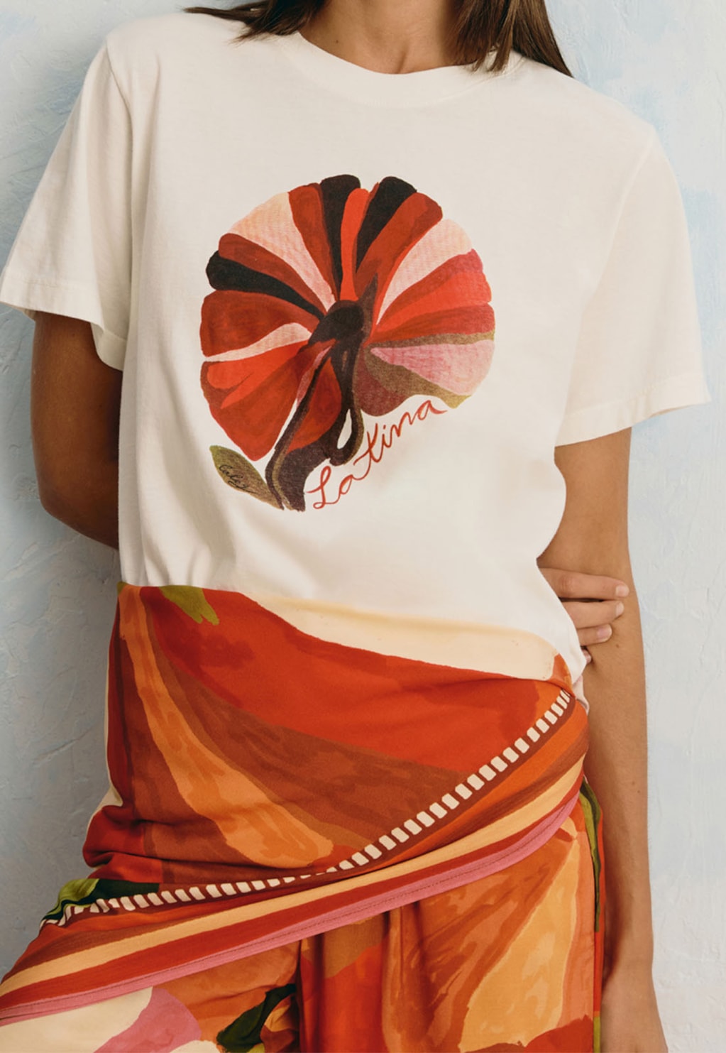 T-Shirt Flor Latina