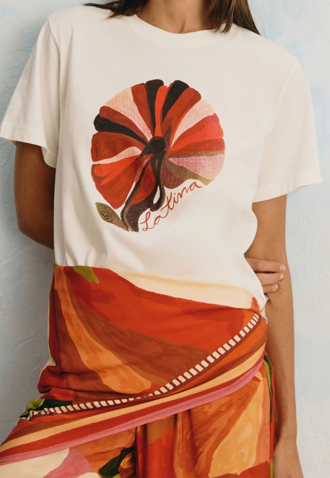 T-Shirt Flor Latina