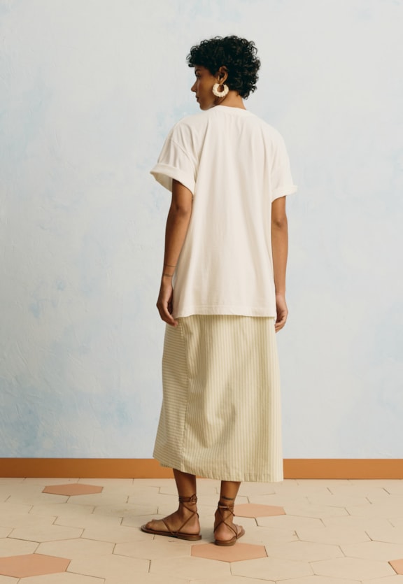 T-Shirt Oversized Sardines Vista Traseira