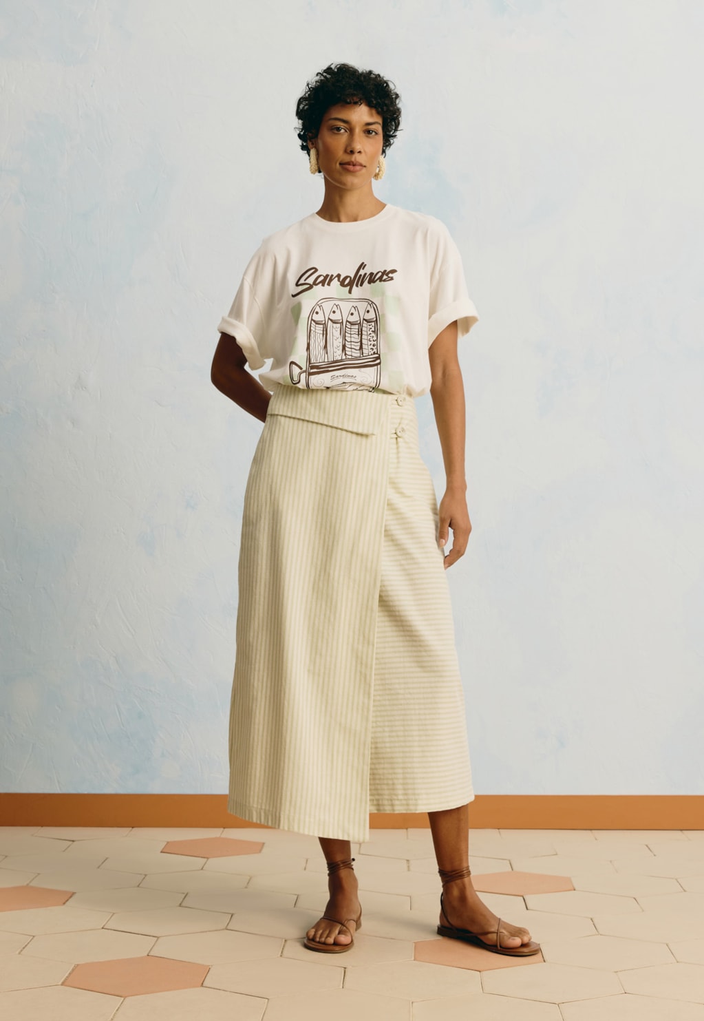 T-Shirt Oversized Sardines