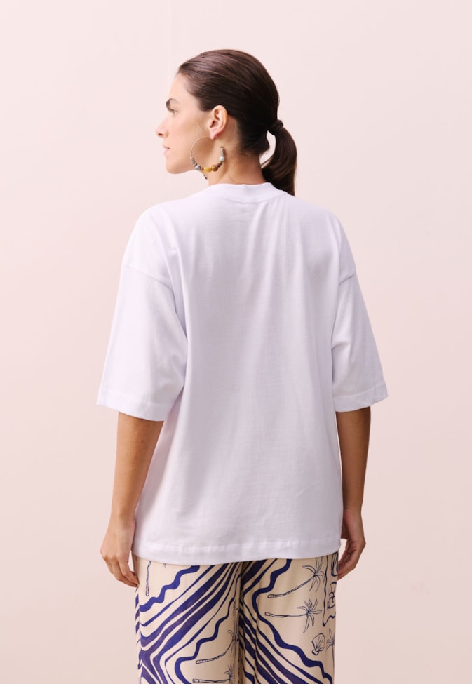 T-shirt Silk It Feels Like Summer