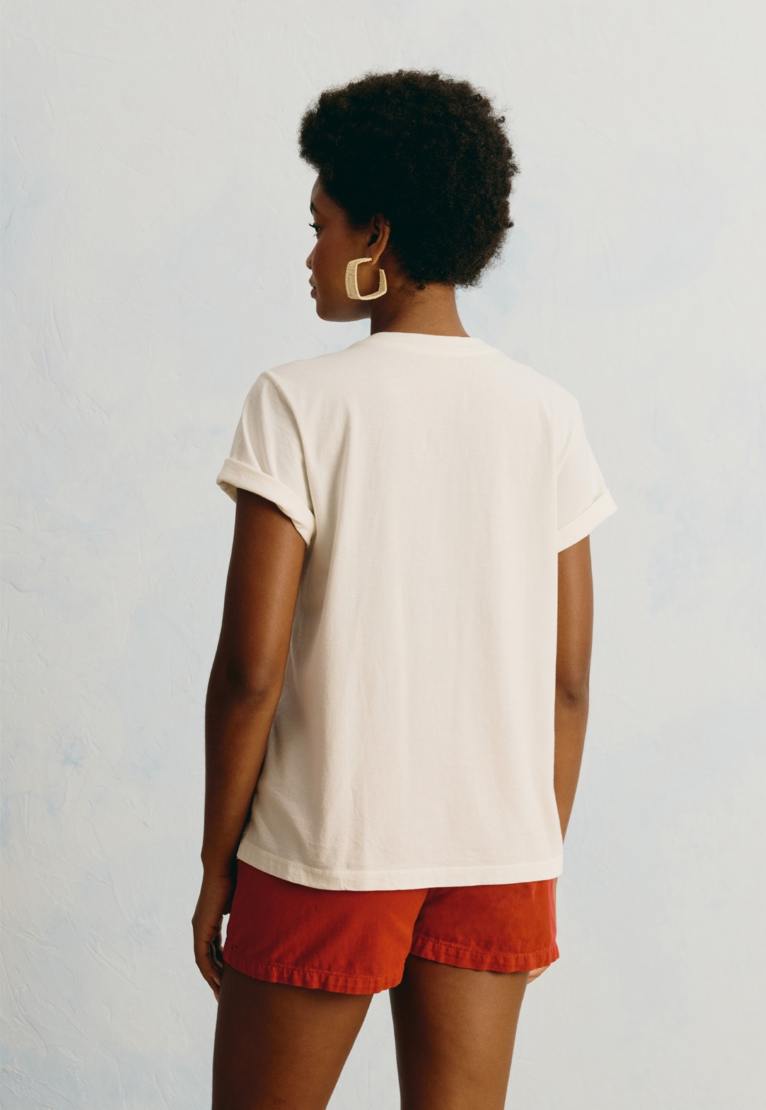 T-Shirt Silk Lagostas Vista Traseira