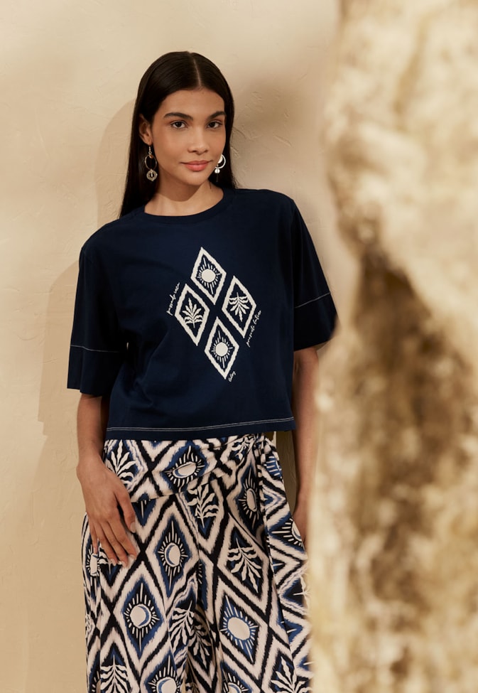 T-Shirt Silk Passado Presente