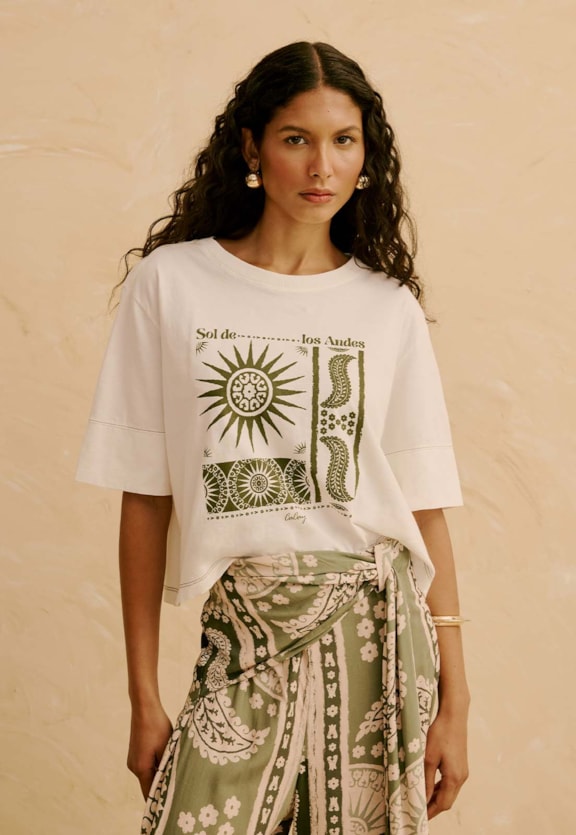 T-Shirt Sol De Los Andes Vista Frontal