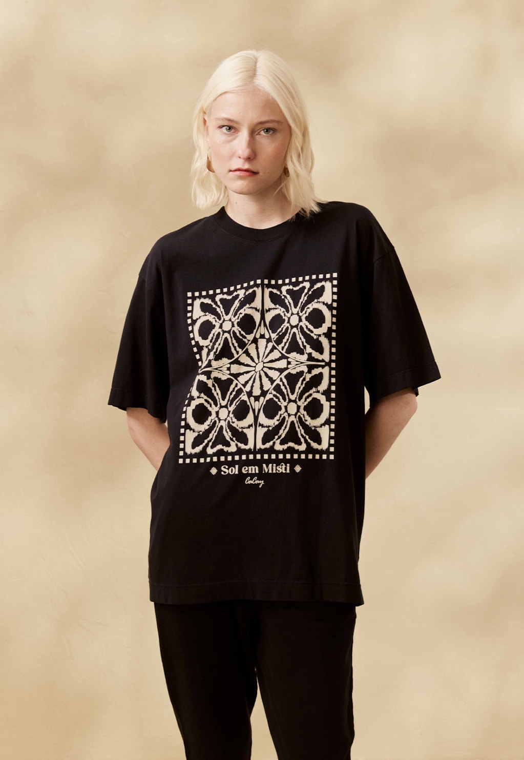 T-shirt Sol em Misti