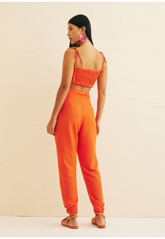 Top Lastex Nó Alça