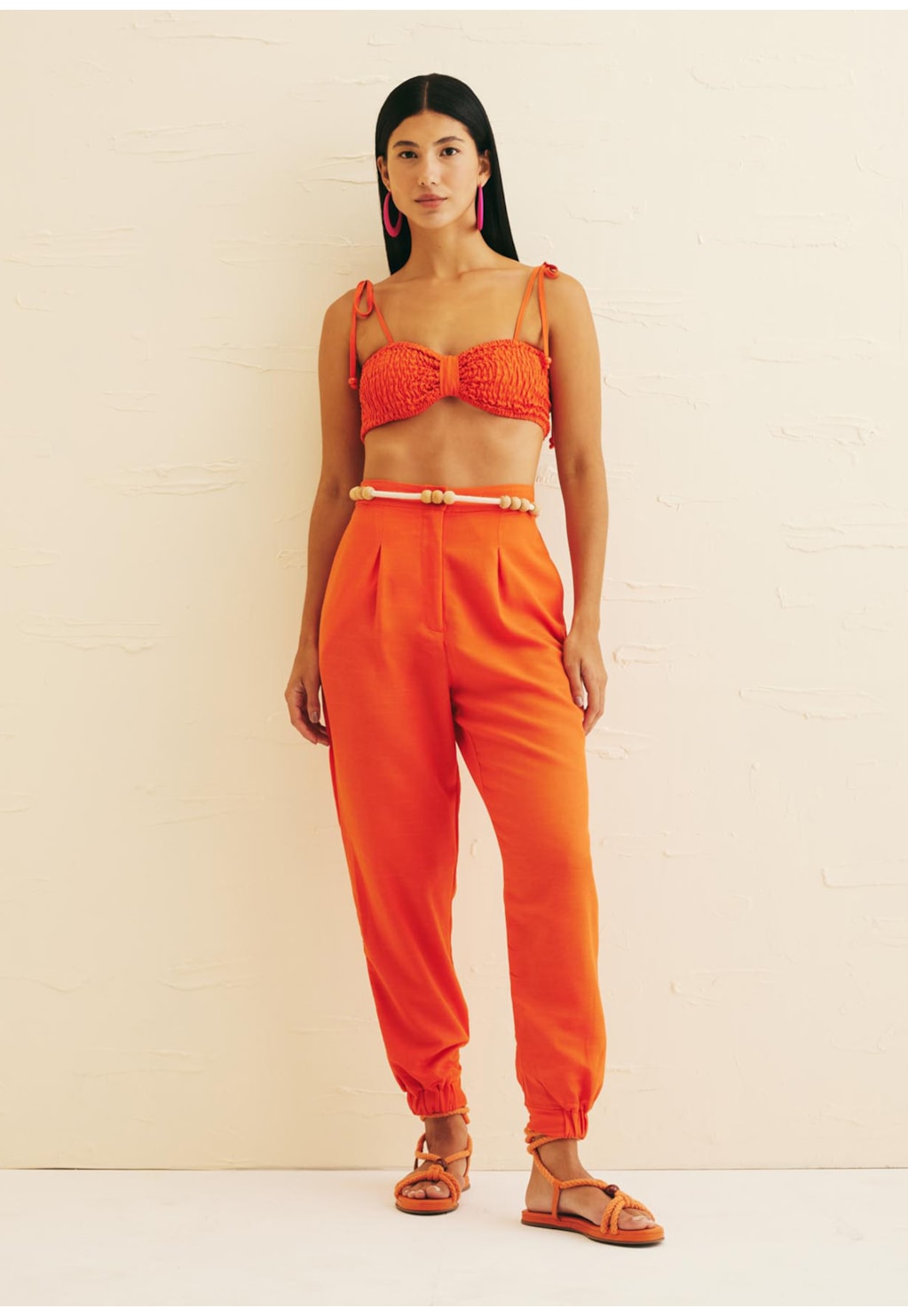 Top Lastex Nó Alça