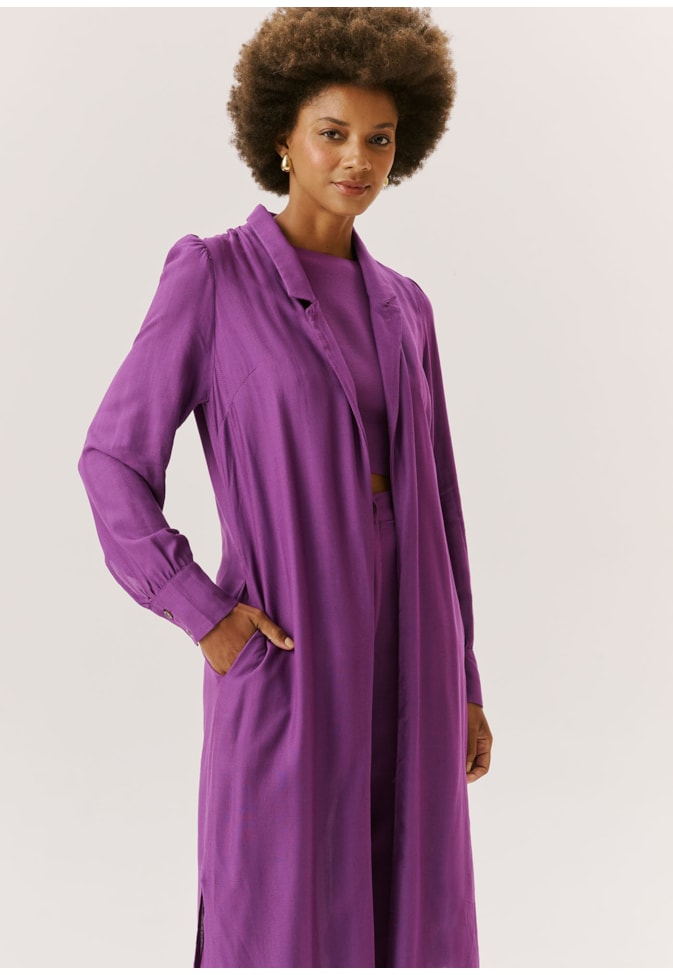 Trench Coat Alongado