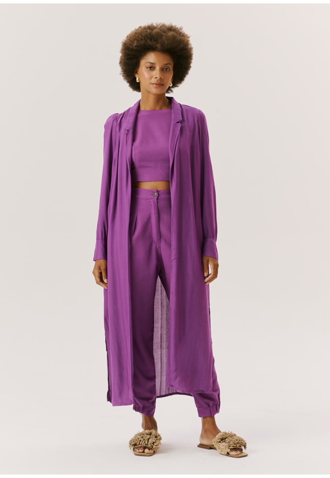 Trench Coat Alongado